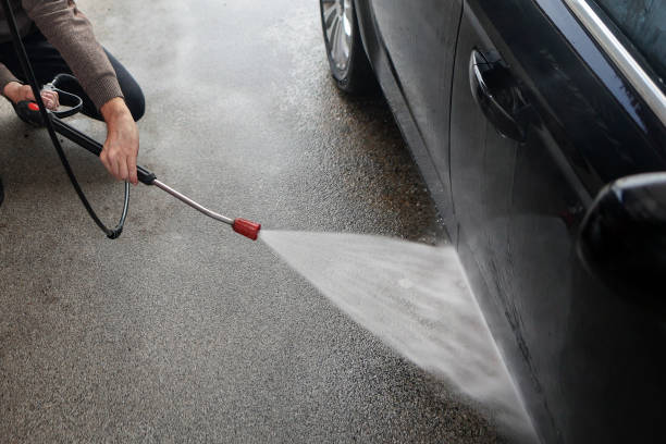 Garage Pressure Washing